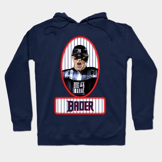 Harrison Bader Hoodie by LPdesigns